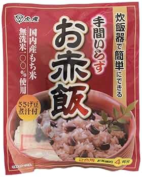 赤飯さま専用 Amazon.co.jp: 虎屋 手間いらずお赤飯 350g×4個 : 食品・飲料・お酒